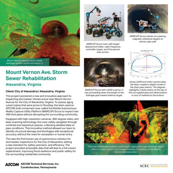 AECOM - Mount Vernon Ave. Storm Sewer Rehabilitation