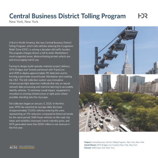 HDR - Central Business District Tolling Program