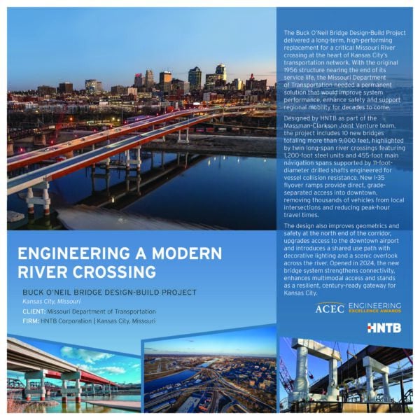 HNTB - MoDOT Buck O'Neil Bridge Design-Build Project