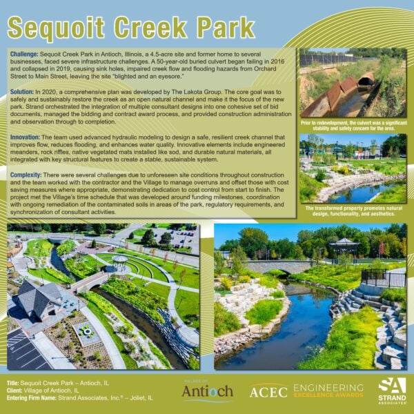 Strand Associates, Inc. - Sequoit Creek Park