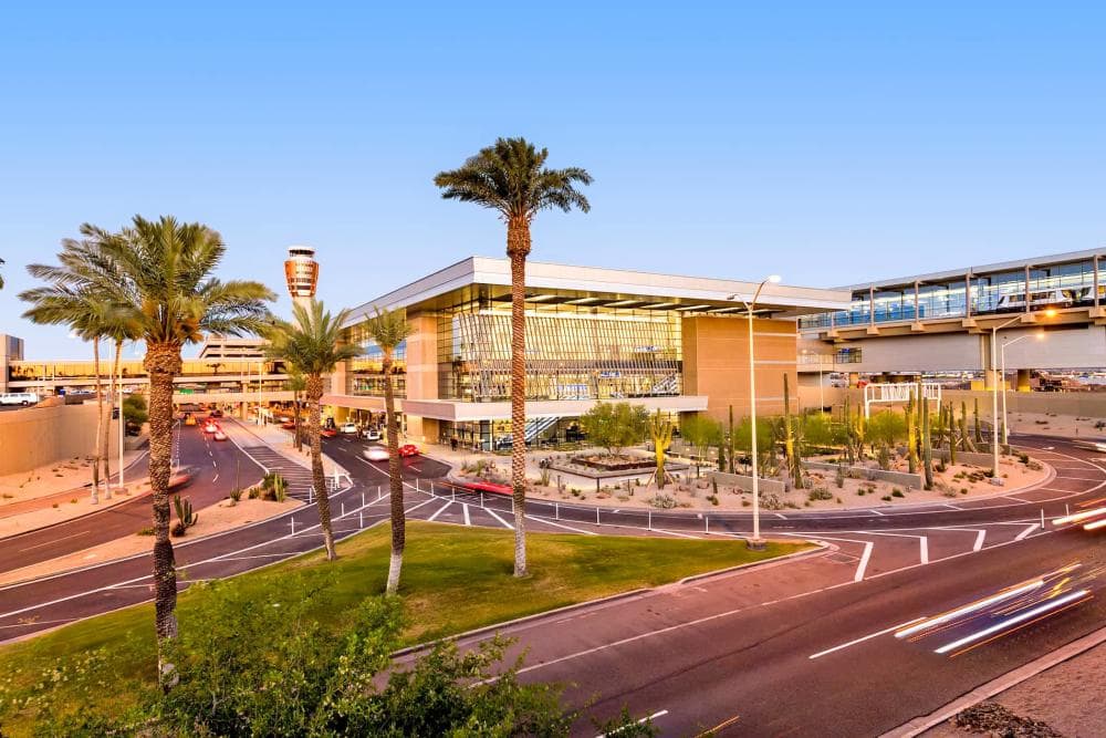 az airport